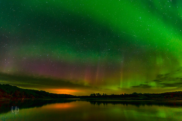 Aurora on the River