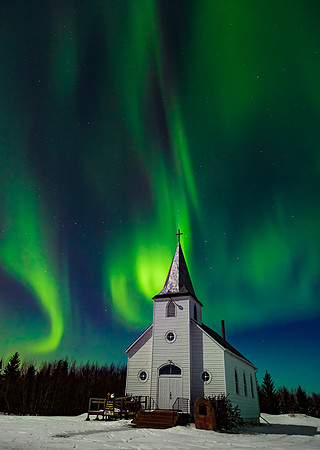 Church & Aurora